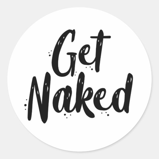 Grappig bad bom zeep bad bom of weken ronde sticker (Voorkant)