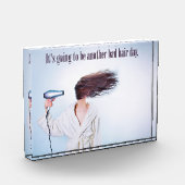 Grappig Bad Hair Dag fotoblok (Links)