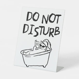 Grappig Badkamer Bord Reclamebord Met Voetstuk