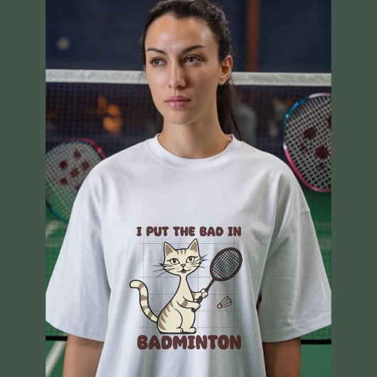 Grappig Badminton Gezegde T-shirt