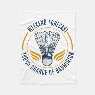 Grappig Badminton Shirt Mannen Vrouwen Badminton S Fleece Deken