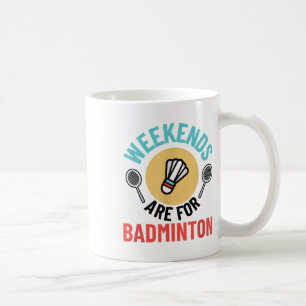 Grappig Badminton Shirt Mannen Vrouwen Badminton S Koffiemok