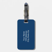 Grappig bagagelabel | De man mythe legende (Achterkant verticaal)