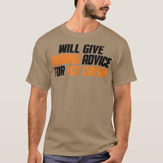Grappig, Baker, Chef zal advies geven voor ijsvorm T-shirt