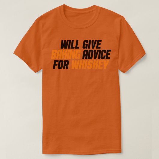 Grappig, Baker, Chef zal advies geven voor wie i T-shirt (Design voorkant)
