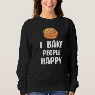 Grappig bakken Bakker Ik Bak Mensen Happy Cookies Trui