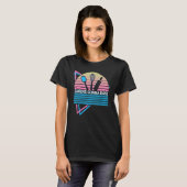 Grappig bakken bakker retro bakkers gaan bakken t-shirt (Voorkant volledig)