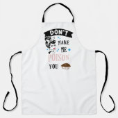 Grappig bakken schort (Voorkant)