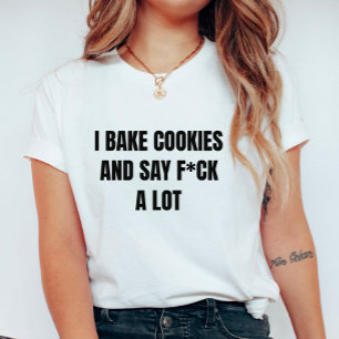 Grappig Bakken Vrouwen T-shirt
