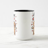 Grappig Bakkerij Lover Gift Schattige Kawaii 'I Kn Mok (Midden)