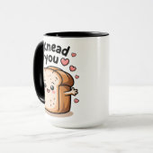 Grappig Bakkerij Lover Gift Schattige Kawaii 'I Kn Mok (Voorkant links)