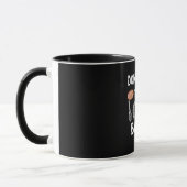 Grappig bakkersgeschenk | Praat niet met me in het Mok (Links)
