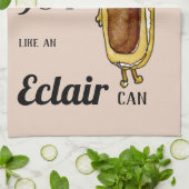 Grappig bakspreuk theedoek (Gevouwen)