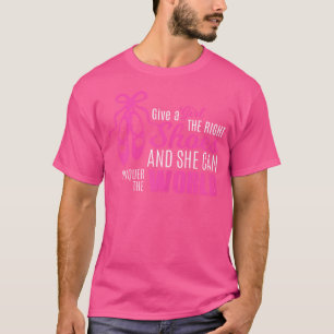 Grappig Ballet Pointe Schoen Roze Quote voor Danse T-shirt