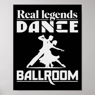 Grappig Ballroom Dancing Design voor Ballroom Danc Poster