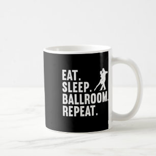 Grappig Ballroom Ontwerp Voor Mannen Vrouwen Dans  Koffiemok