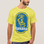 Grappig Banaan Fruit Label Instant Halloween Kostu T-shirt (Voorkant)