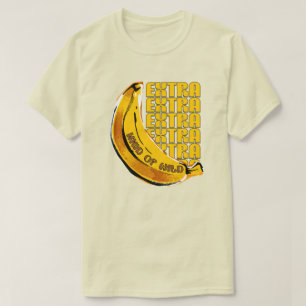 Grappig Banaan Homografische T-Shirt Rivaliteit Hu
