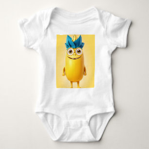 Grappig banaan karakter romper