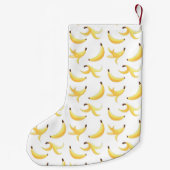 Grappig Banaan Pun Party patroon kleurrijk - bewer Kleine Kerstsok (Achterkant)