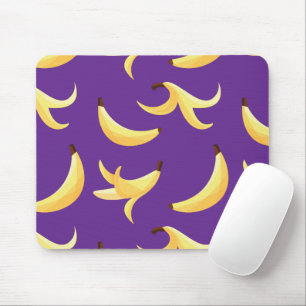 Grappig Banaan Pun Party patroon kleurrijk - bewer Muismat