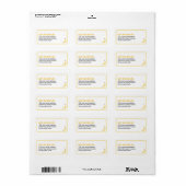 Grappig Banaan Puns Feest patroon gunsten - bewerk Etiket (Full Sheet)