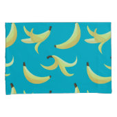 Grappig Banaan Woordspeling Feest patroon kleurrij Kussensloop (Voorkant-Rechts)
