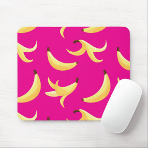 Grappig Banaan Woordspeling Feest patroon kleurrij Muismat