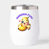 Grappig Banana Winking Design voor leuke en speels (Voorkant)