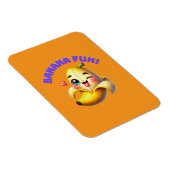 Grappig Banana Winking Design voor leuke en speels Magneet (Rechterzijde)