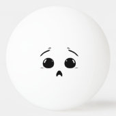 Grappig Bang Gezicht Ping Pong Ball (Voorkant)