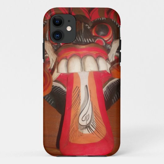 Grappig Bang Vreemde Tong Halloween Masker Case-Mate iPhone Case (Achterkant)