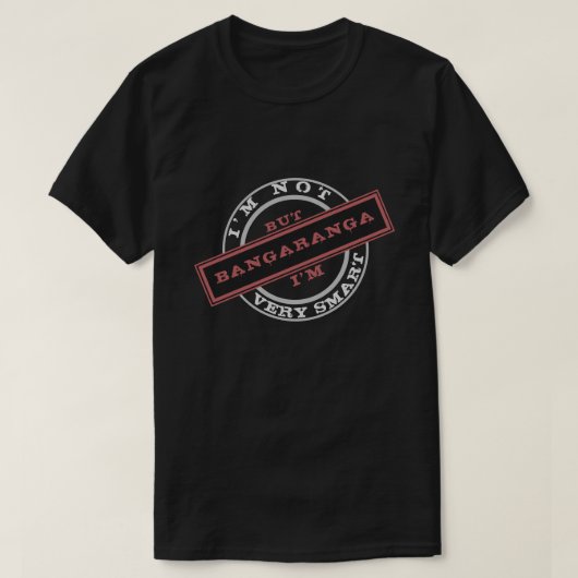Grappig Bangaranga T-Shirt (Design voorkant)