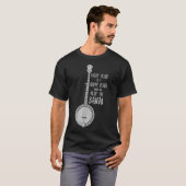 Grappig Banjo Shirt - Folk Bluegrass Newgrass Rock (Voorkant volledig)