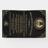 Grappig Bar Teken voor Home Bar Spandoek (Horizontaal)