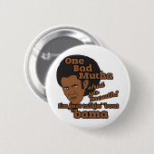 Grappig Barack Obama Ronde Button 5,7 Cm (Voorkant /achterkant)