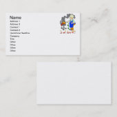 Grappig Barbeque Design - is goed gedaan goed? Visitekaartje (Voorkant / Achterkant)