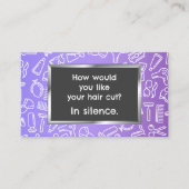 Grappig 💇 Barber Visitekaartje (Voorkant)