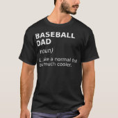 Grappig Baseball Pap Definition Perfect grappig ca T-shirt (Voorkant)