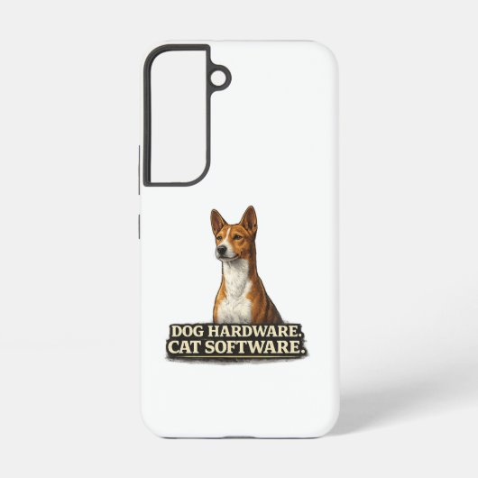Grappig Basenji-eigenaar Geschenk Samsung Galaxy Hoesje (Achterkant)