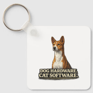 Grappig Basenji-eigenaar Geschenk Sleutelhanger