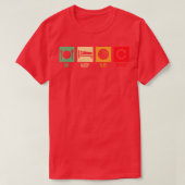 Grappig basketbal 2 t-shirt (Design voorkant)