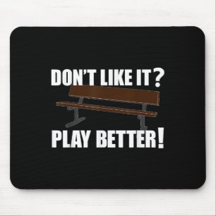 Grappig Basketbal Coach Gift Word Hard Motivatie Muismat