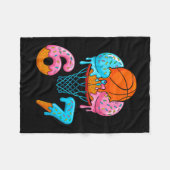Grappig Basketbal Ijs Drip 67 Fleece Deken (Voorkant (Horizontaal))