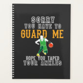 Grappig Basketbal Planner (Voorkant)