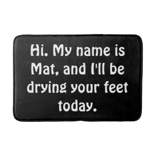 Grappig Bath Mat. Badmat
