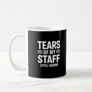 Grappig Bazen Cadeau Tranen Van Mijn Personeel Kan Koffiemok