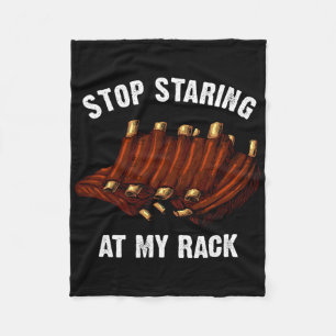 Grappig Bbq Cadeau Voor Mannen Vrouwen Grill Stop Fleece Deken