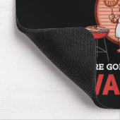 Grappig BBQ design! Voor de liefhebbers van roken, Muismat (Hoek)