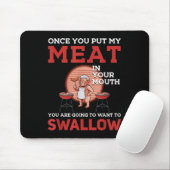 Grappig BBQ design! Voor de liefhebbers van roken, Muismat (Met muis)